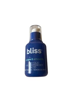 Bliss pump serum bottle renew